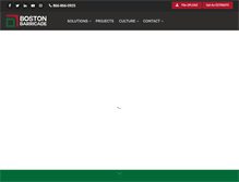 Tablet Screenshot of bostonbarricade.com